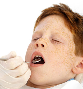 sanfte Kinderbahandlung